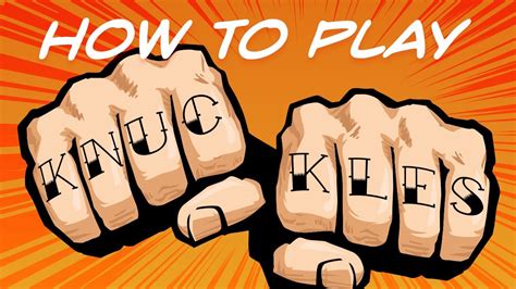 knuckles card game rules|KNUCKLES Card Game .